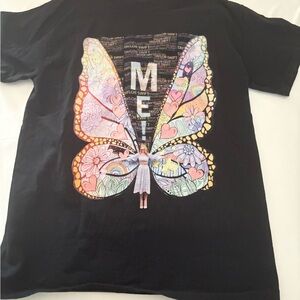 Taylor Swift 2020 concert tourBlack Tee w Colorful Butterfly Graphic Me!#mural🎶